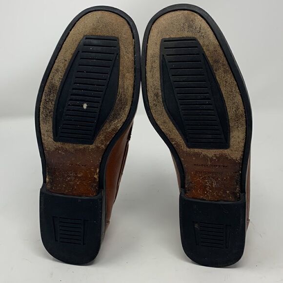 Johnston & Murphy Brown Tassel Loafers size 8